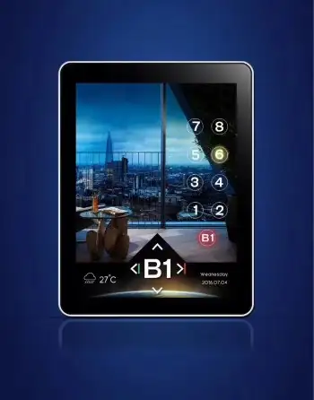 电梯多媒体显示屏 电梯多媒体显示屏